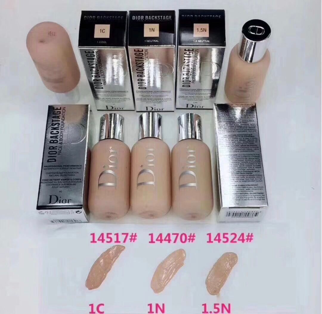 dior foundation body and face