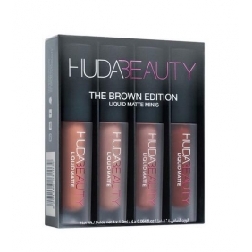 Huda Beauty  Liquid Matte Minis â€“ Brown Edition