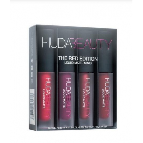 Huda Beauty Liquid Matte Minis â€“ Red Edition