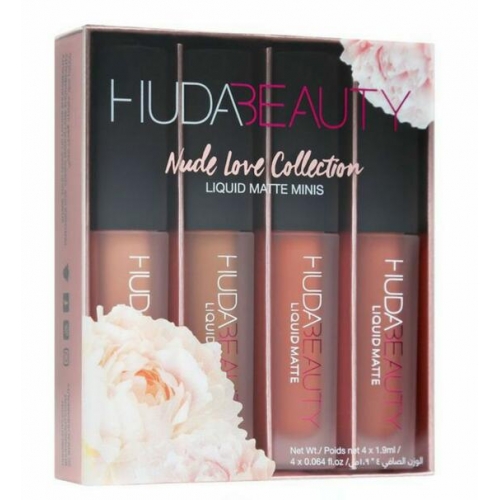 Huda Beauty Nude love collection  Minis  liquid matte