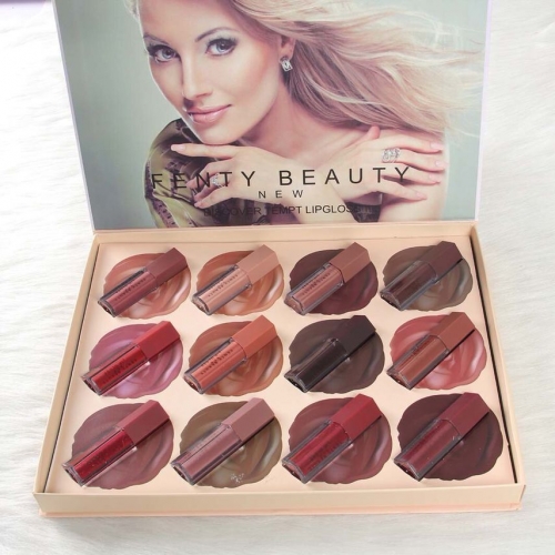 Fenty Beauty 12 Pcs 12 Color Matte Liquid Lipsticks Gift Box 1472 Us 23 00 Wholesale Makeup Wholesale Cosmetics Cheap Brand Makeup